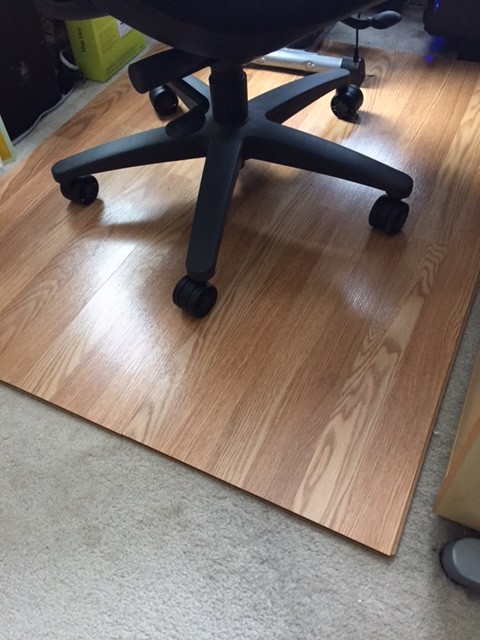 Diy Desk Chair Mat For Carpet Off 62 - Diy Office Chair Mat For Carpet